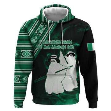 Nigeria Yoruba Festival Hoodie Eko Spirit Eyo Masquerade LT05