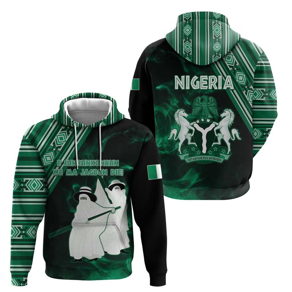 Nigeria Yoruba Festival Hoodie Eko Spirit Eyo Masquerade LT05