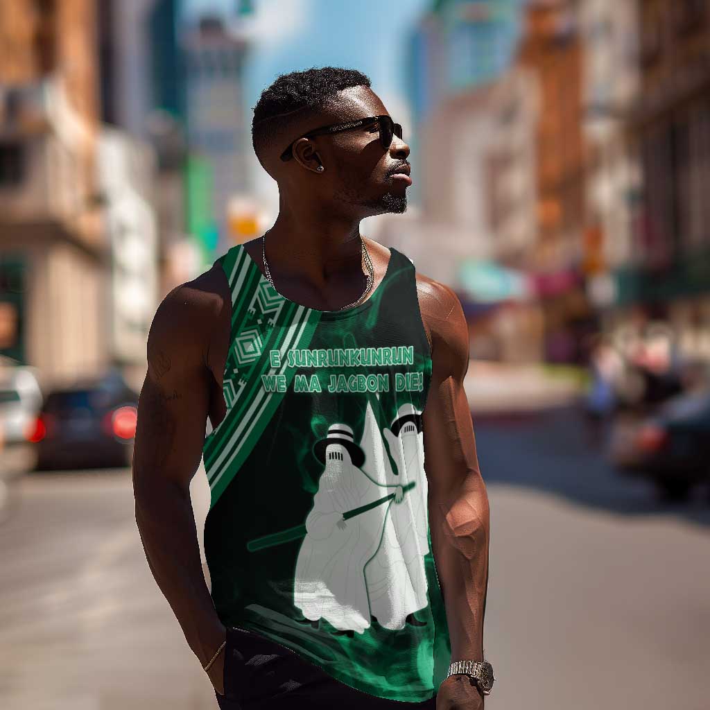 Nigeria Yoruba Festival Men Tank Top Eko Spirit Eyo Masquerade LT05