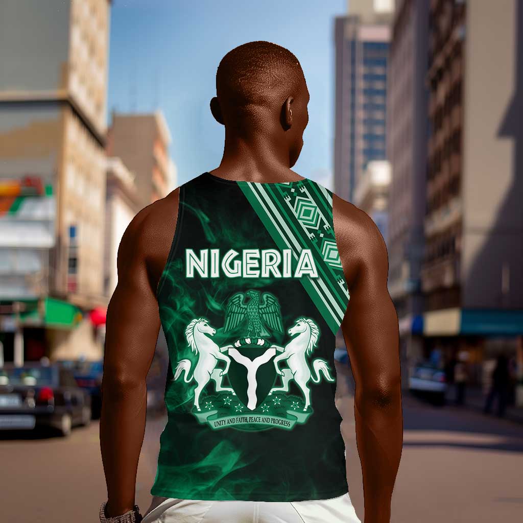 Nigeria Yoruba Festival Men Tank Top Eko Spirit Eyo Masquerade LT05