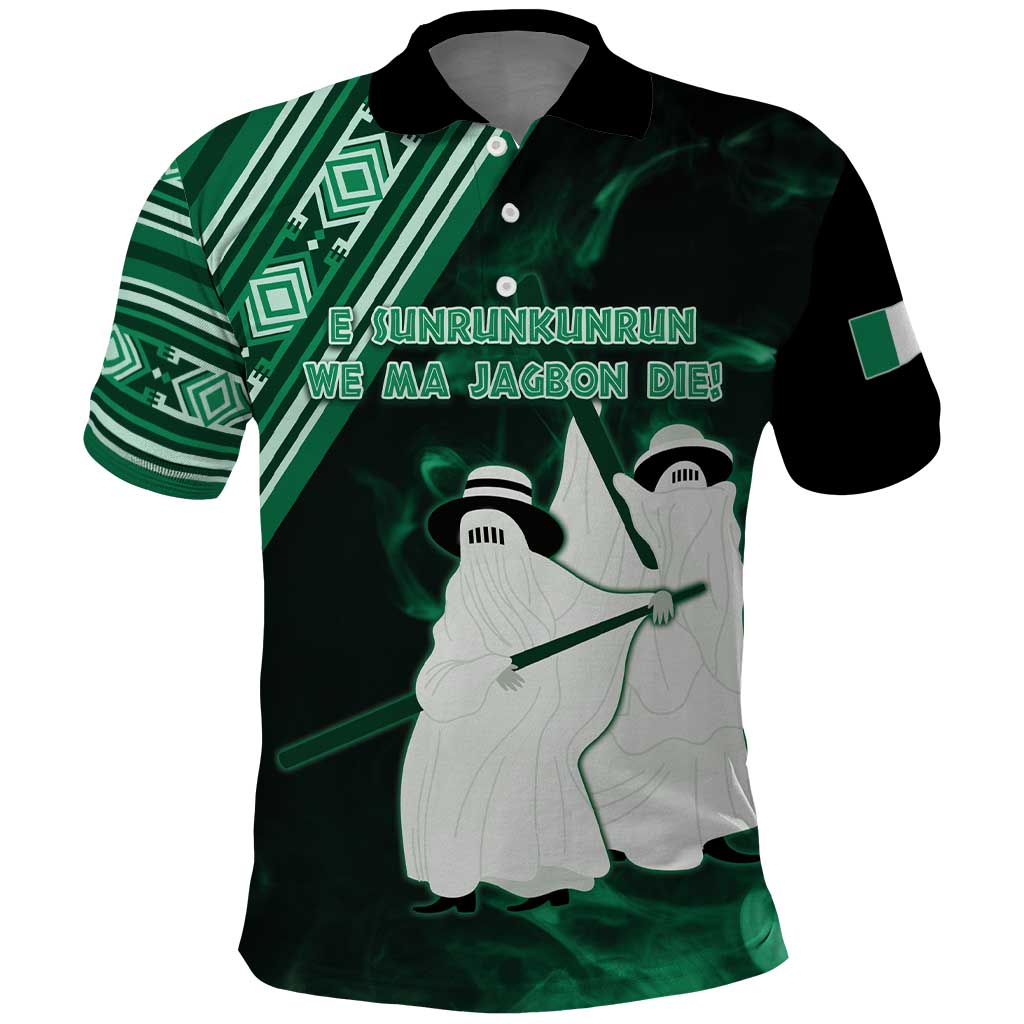 Nigeria Yoruba Festival Polo Shirt Eko Spirit Eyo Masquerade LT05