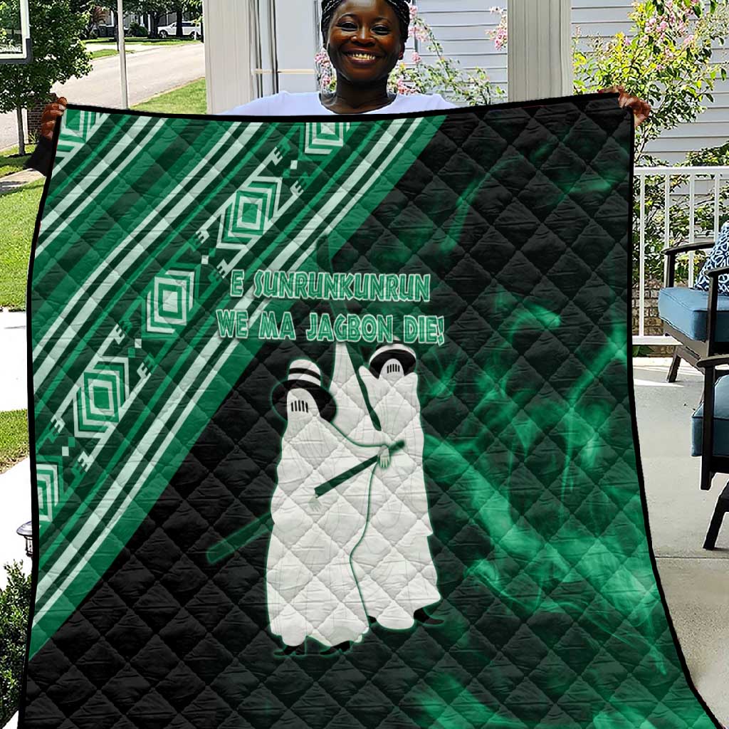 Nigeria Yoruba Festival Quilt Eko Spirit Eyo Masquerade LT05