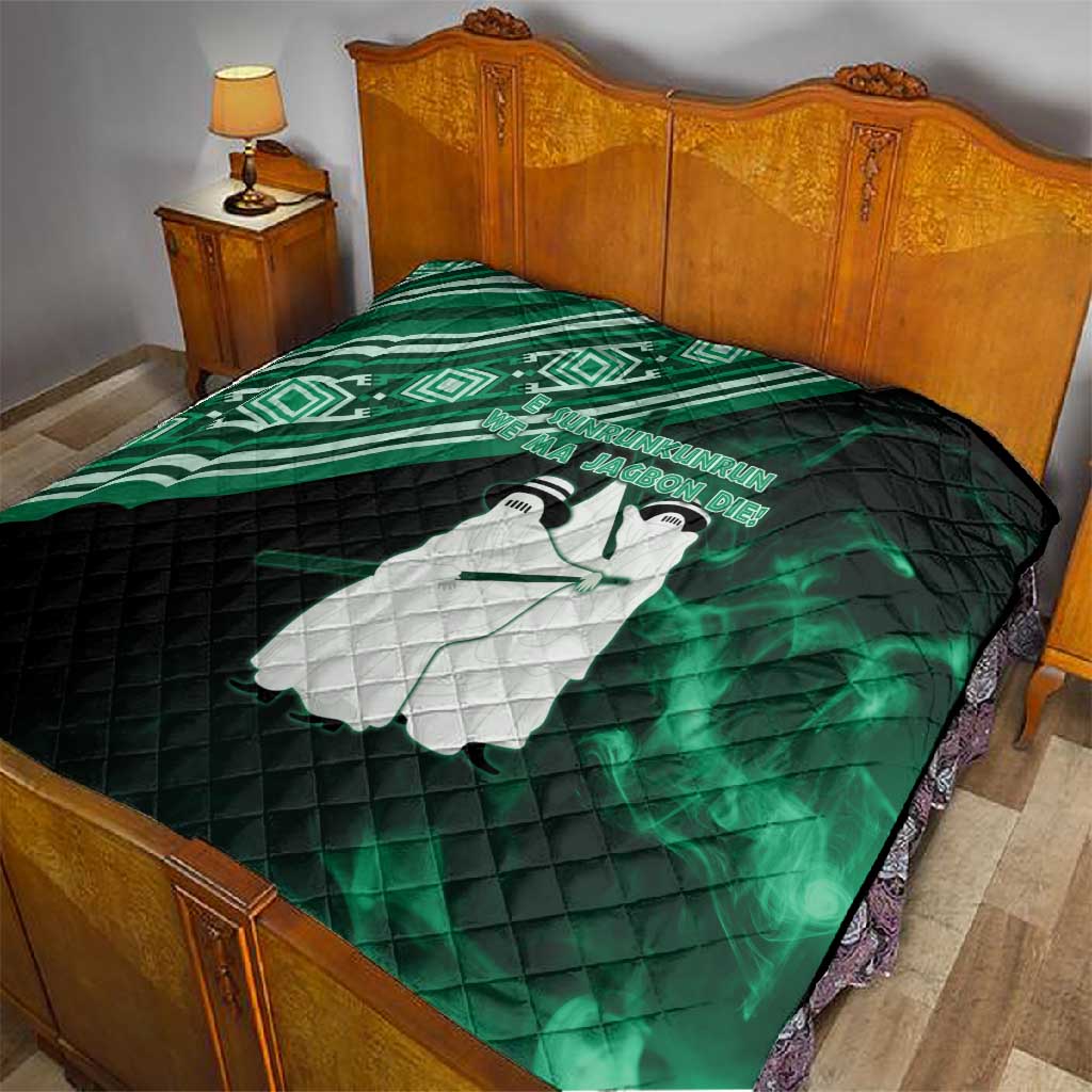 Nigeria Yoruba Festival Quilt Eko Spirit Eyo Masquerade LT05