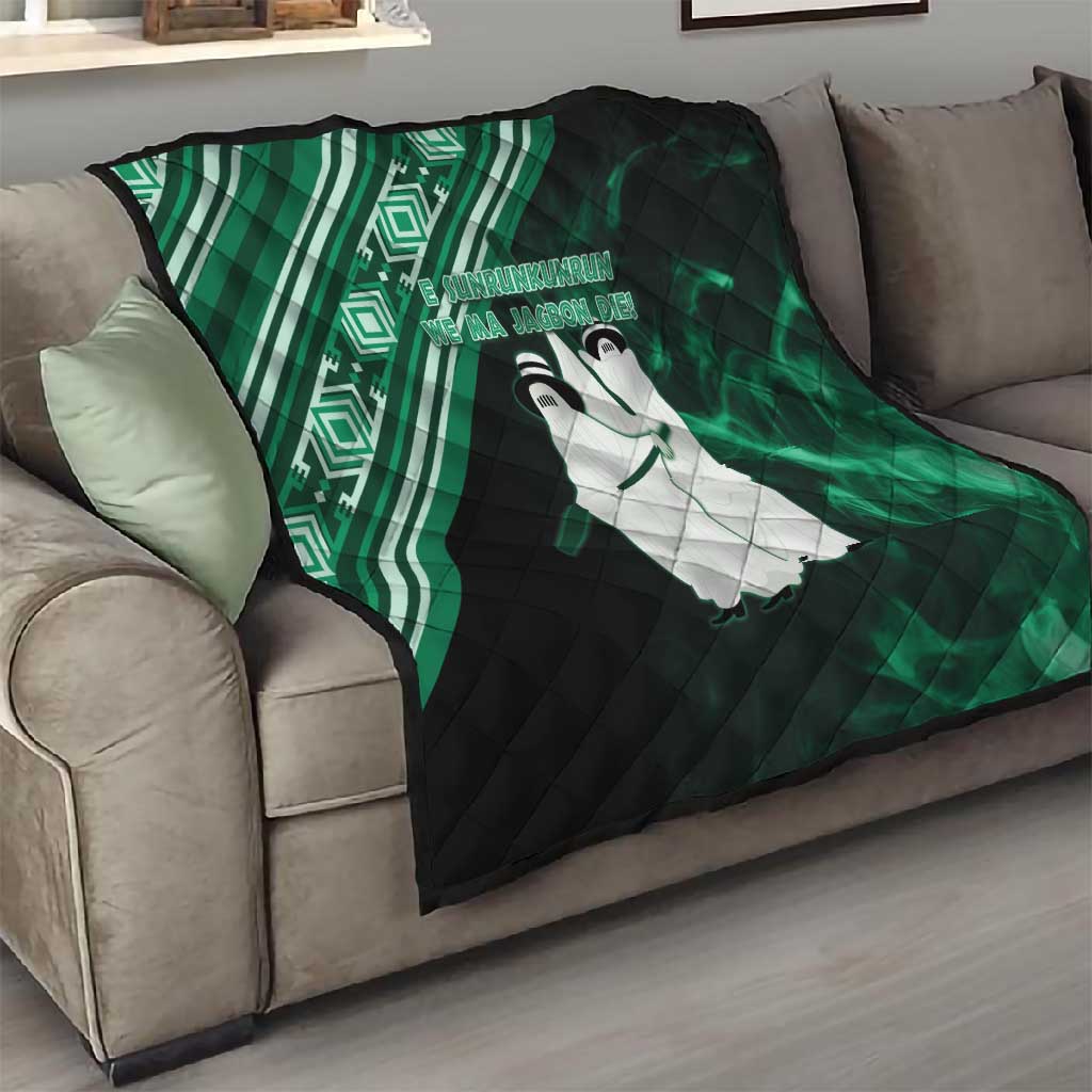 Nigeria Yoruba Festival Quilt Eko Spirit Eyo Masquerade LT05
