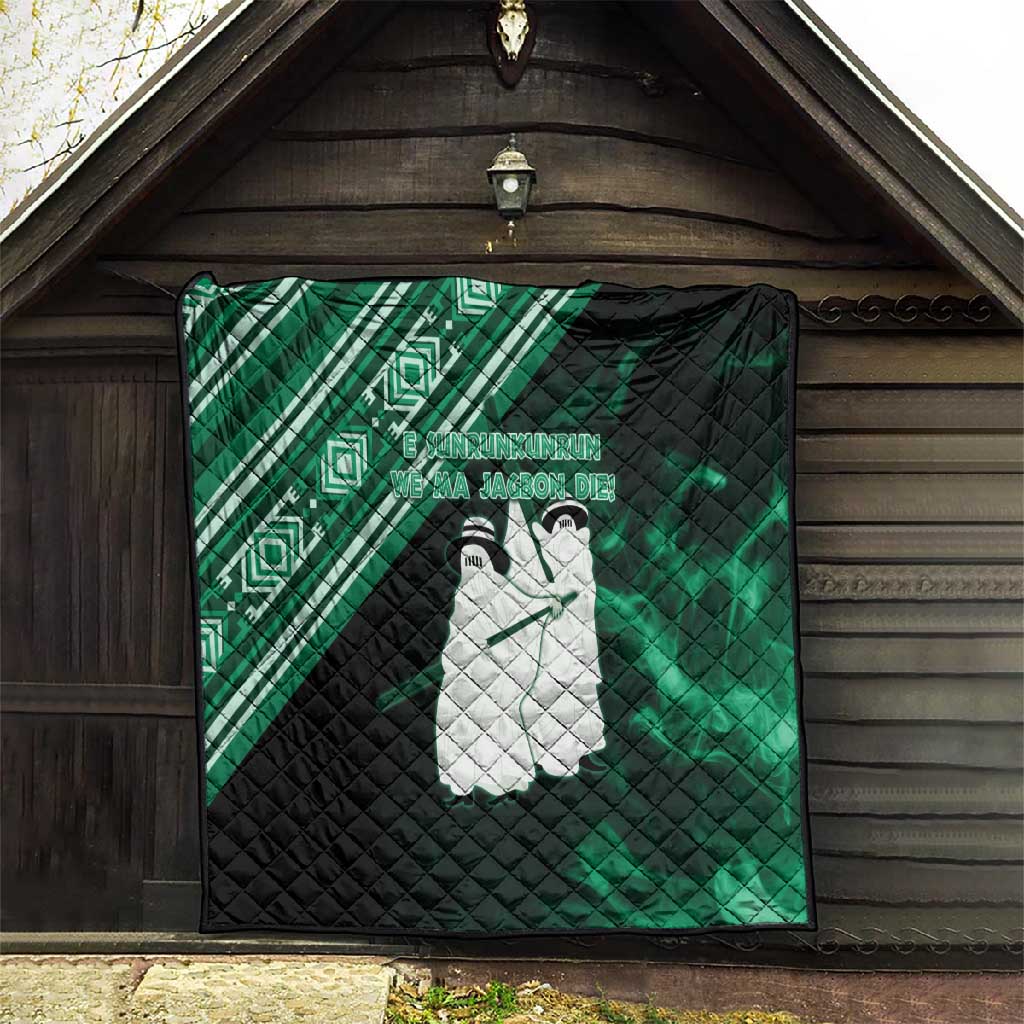 Nigeria Yoruba Festival Quilt Eko Spirit Eyo Masquerade LT05