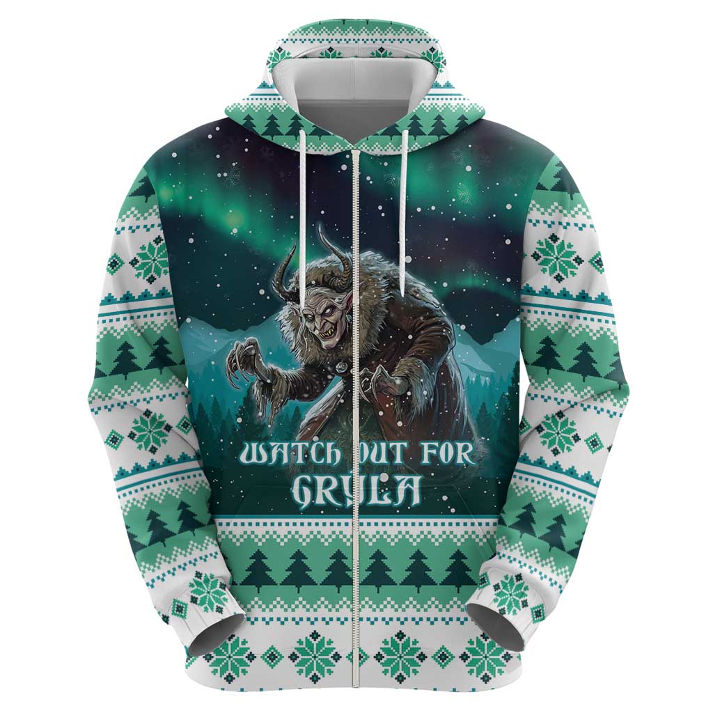 Iceland Christmas Hoodie Icelandic Folklore Evil Mother Gryla LT05