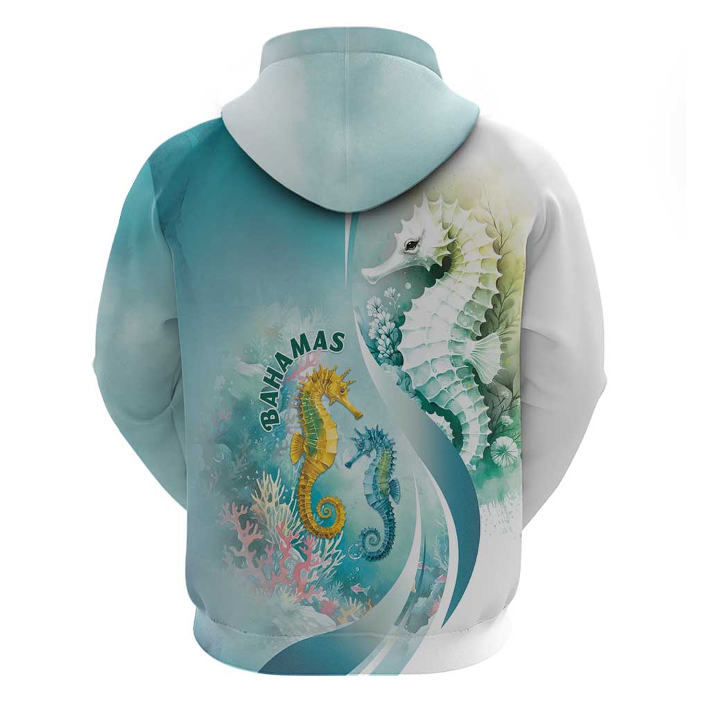 Bahamas Seahorse Hoodie Ocean Spirit LT05