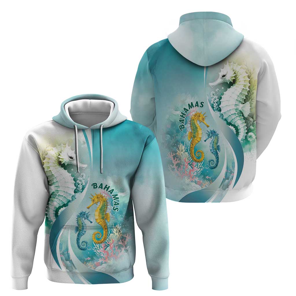 Bahamas Seahorse Hoodie Ocean Spirit LT05
