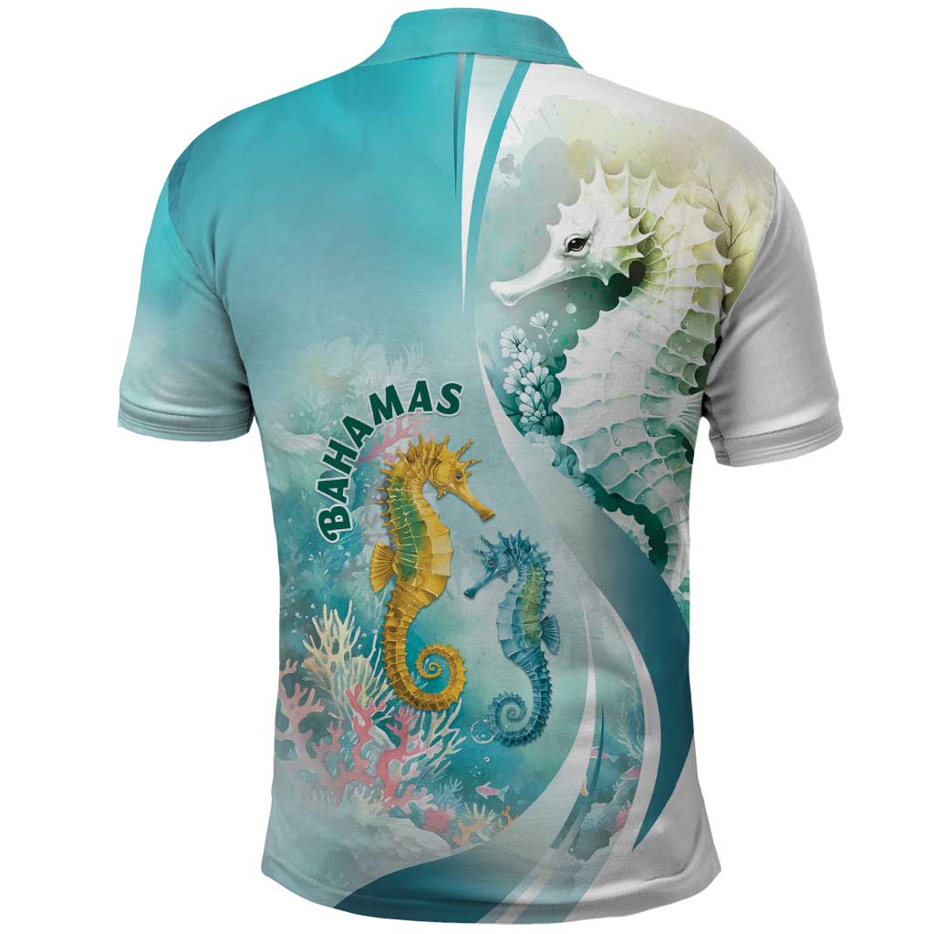 Bahamas Seahorse Polo Shirt Ocean Spirit LT05