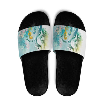 Bahamas Seahorse Slide Sandals Ocean Spirit LT05