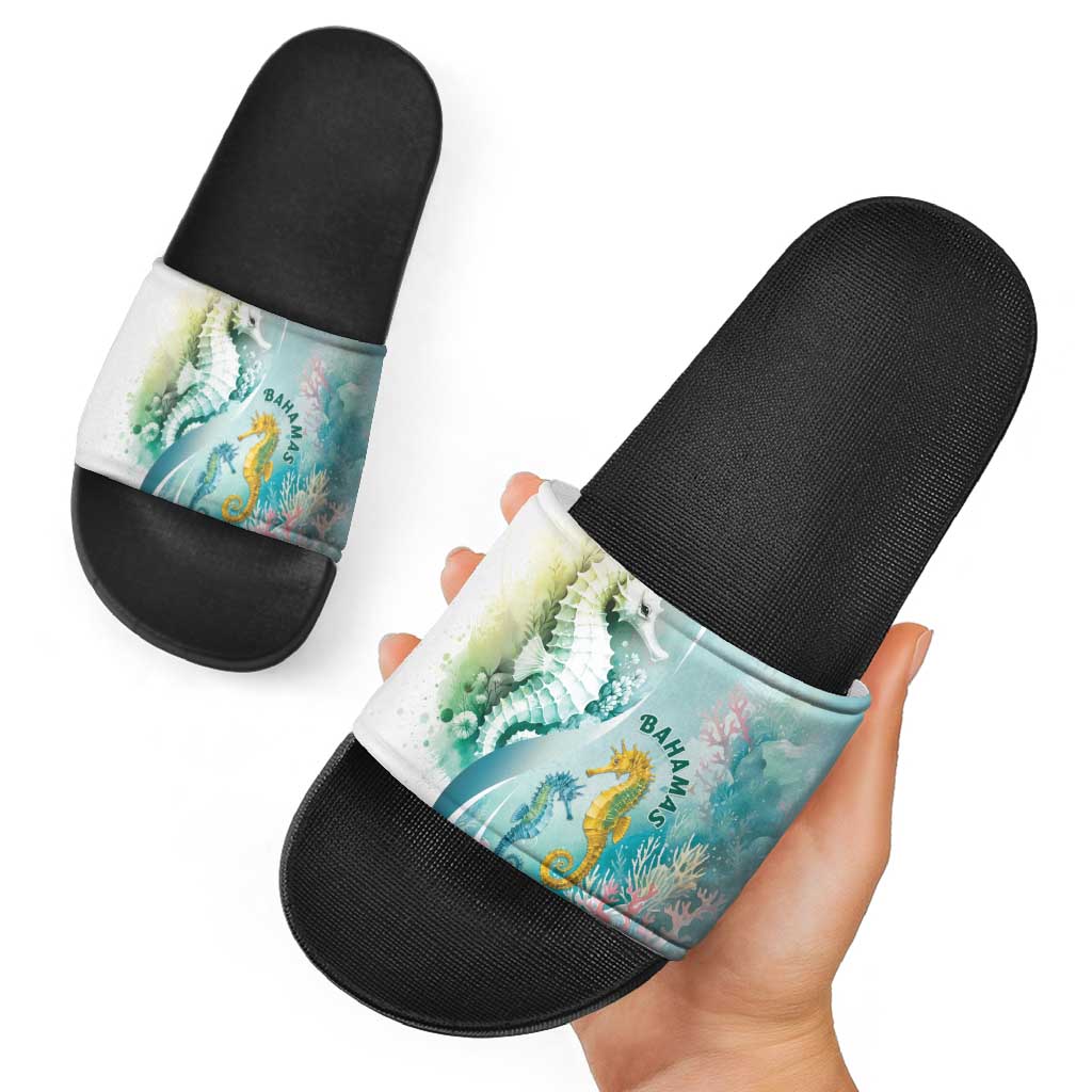 Bahamas Seahorse Slide Sandals Ocean Spirit LT05