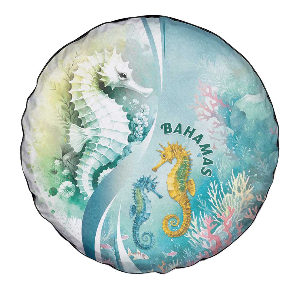 Bahamas Seahorse Spare Tire Cover Ocean Spirit LT05
