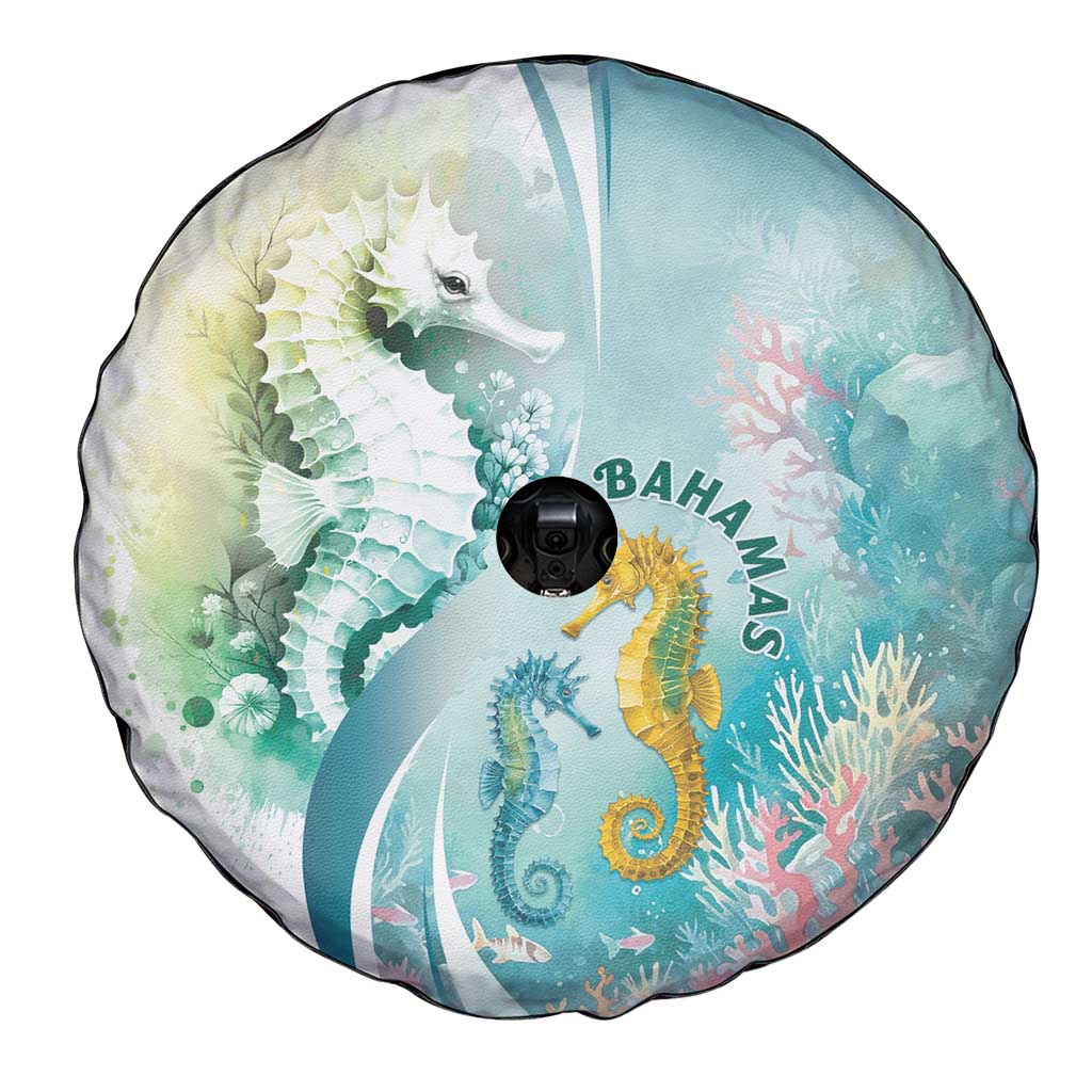 Bahamas Seahorse Spare Tire Cover Ocean Spirit LT05