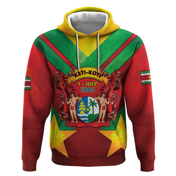 Suriname Emancipation Day Hoodie Wan Switi Keti Koti LT05