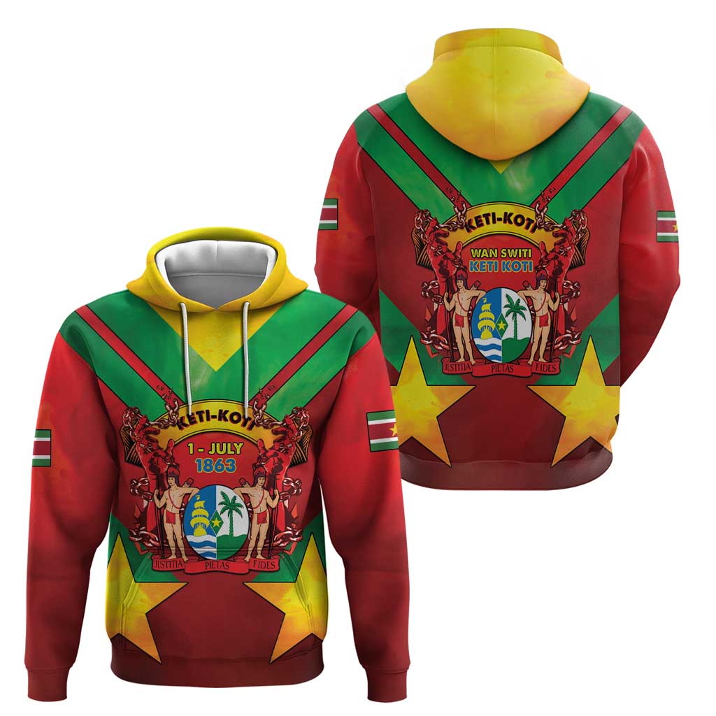 Suriname Emancipation Day Hoodie Wan Switi Keti Koti LT05