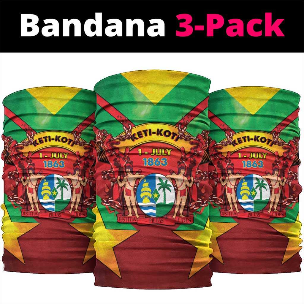 Suriname Emancipation Day Neck Gaiter Wan Switi Keti Koti LT05