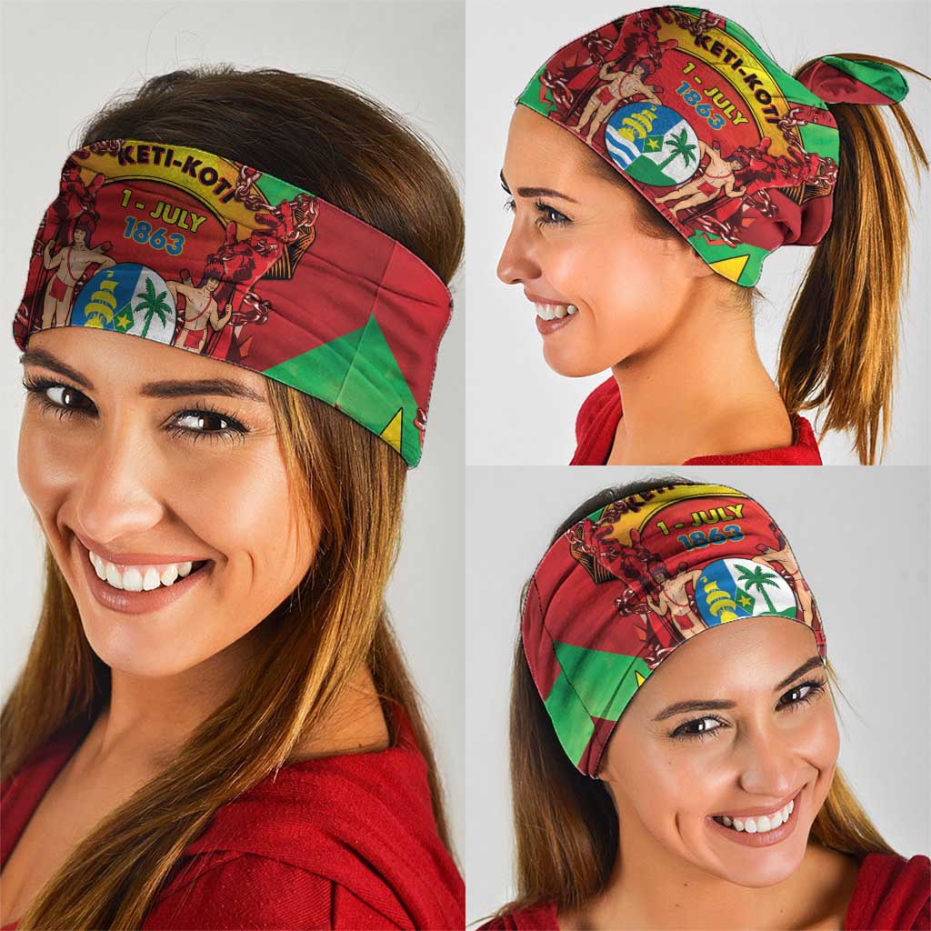 Suriname Emancipation Day Neck Gaiter Wan Switi Keti Koti LT05