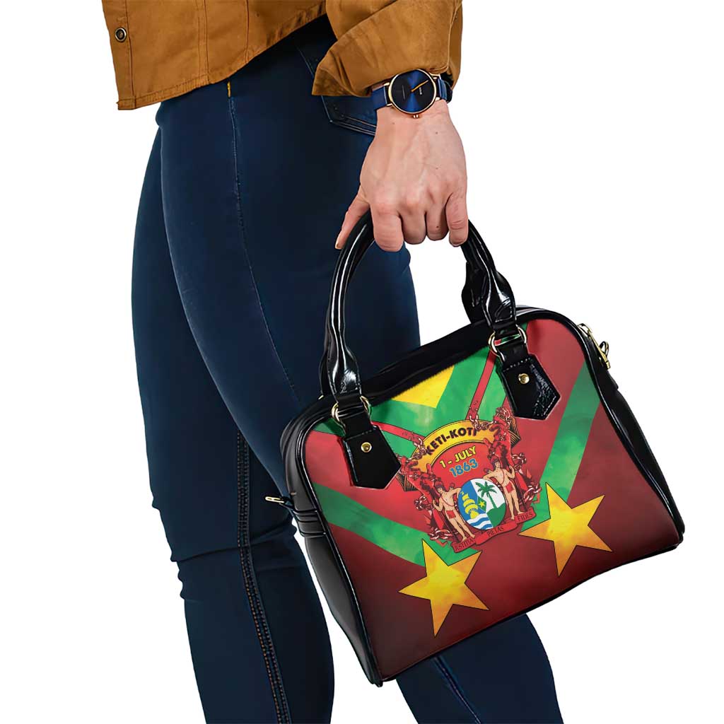 Suriname Emancipation Day Shoulder Handbag Wan Switi Keti Koti LT05