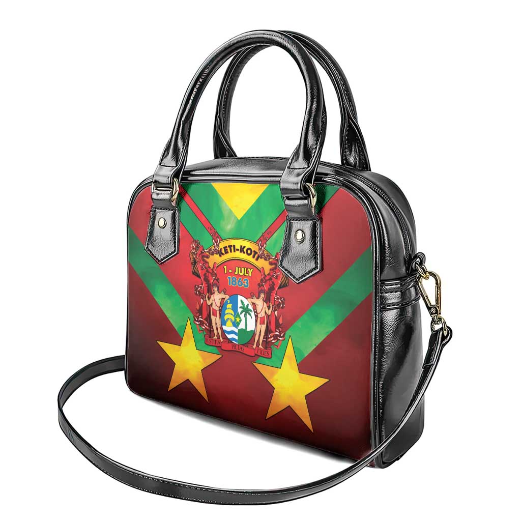 Suriname Emancipation Day Shoulder Handbag Wan Switi Keti Koti LT05