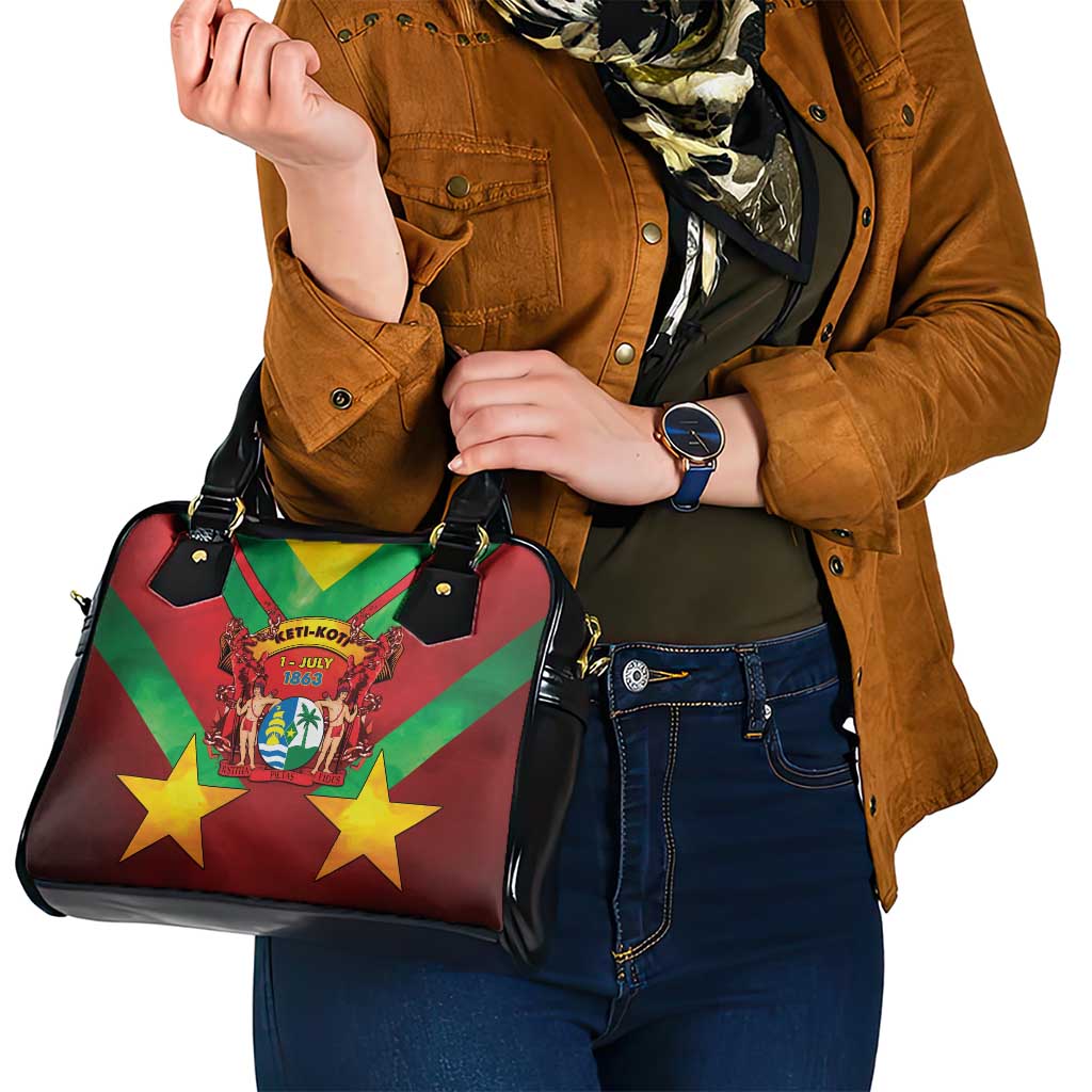 Suriname Emancipation Day Shoulder Handbag Wan Switi Keti Koti LT05