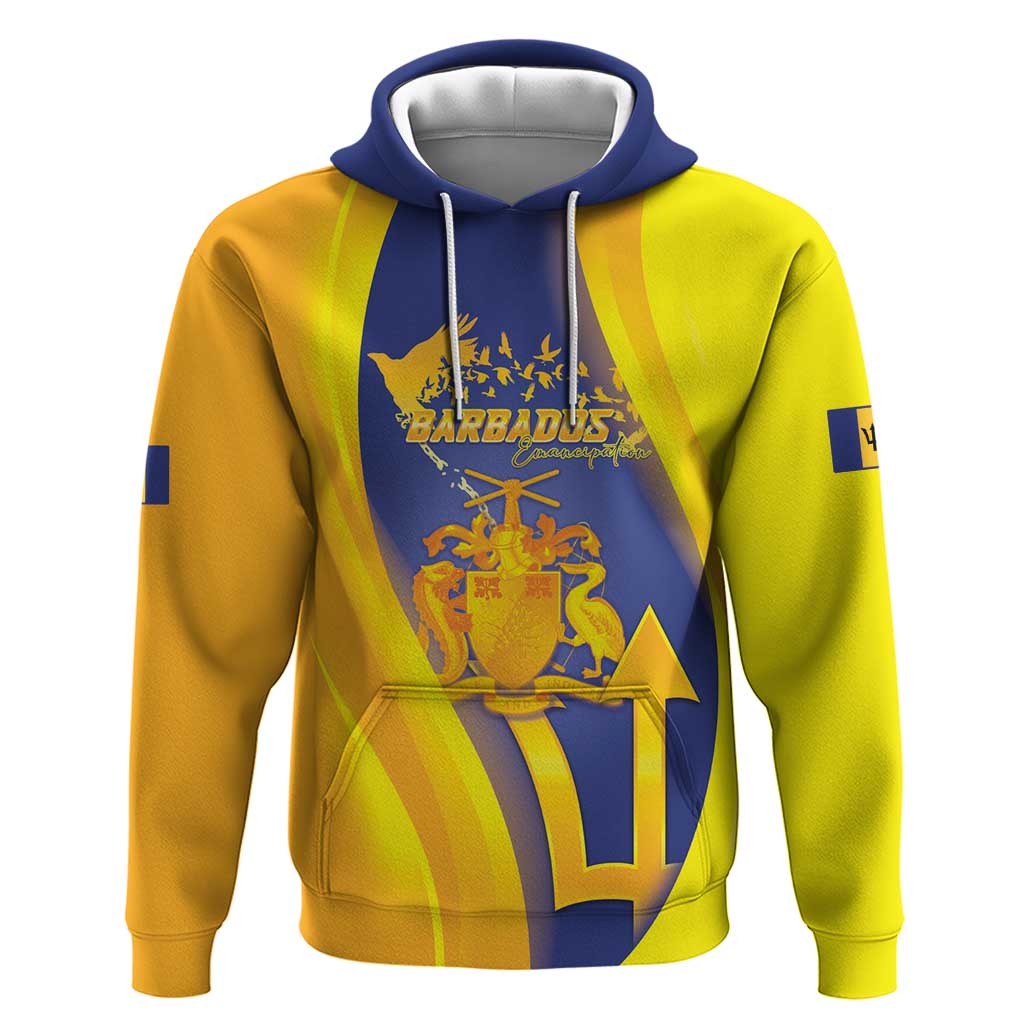 Barbados Emancipation Day Hoodie Freedom And Unity LT05