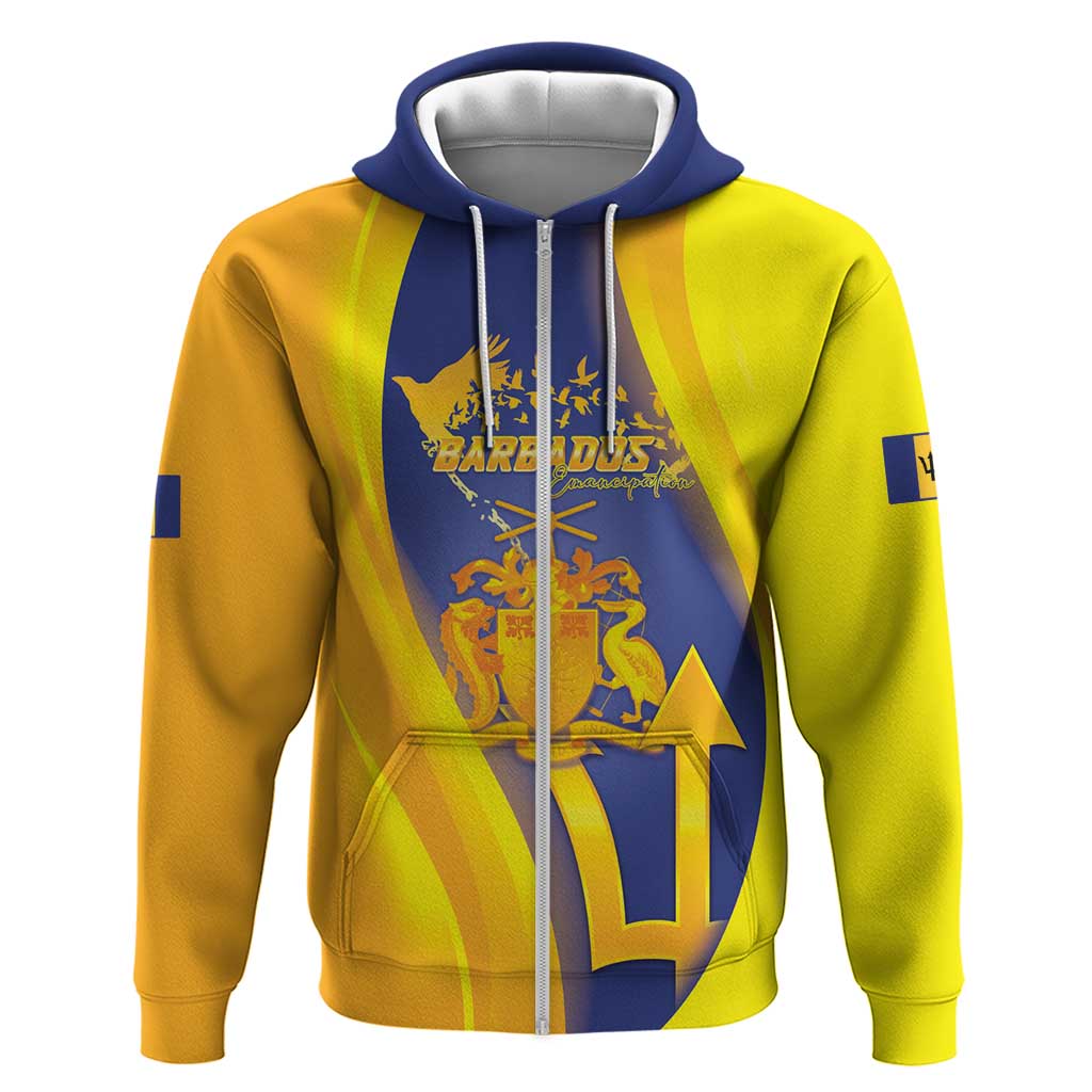 Barbados Emancipation Day Hoodie Freedom And Unity LT05