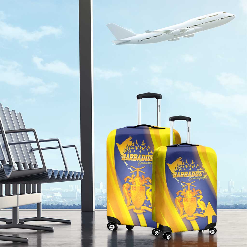 Barbados Emancipation Day Luggage Cover Freedom And Unity LT05