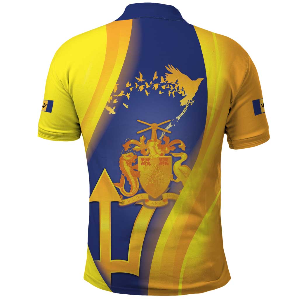 Barbados Emancipation Day Polo Shirt Freedom And Unity LT05