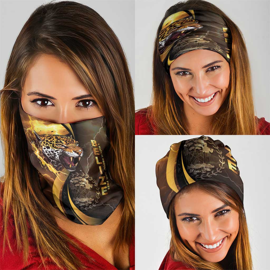 Belize Emancipation Day Neck Gaiter A Nation Proud And Free LT05