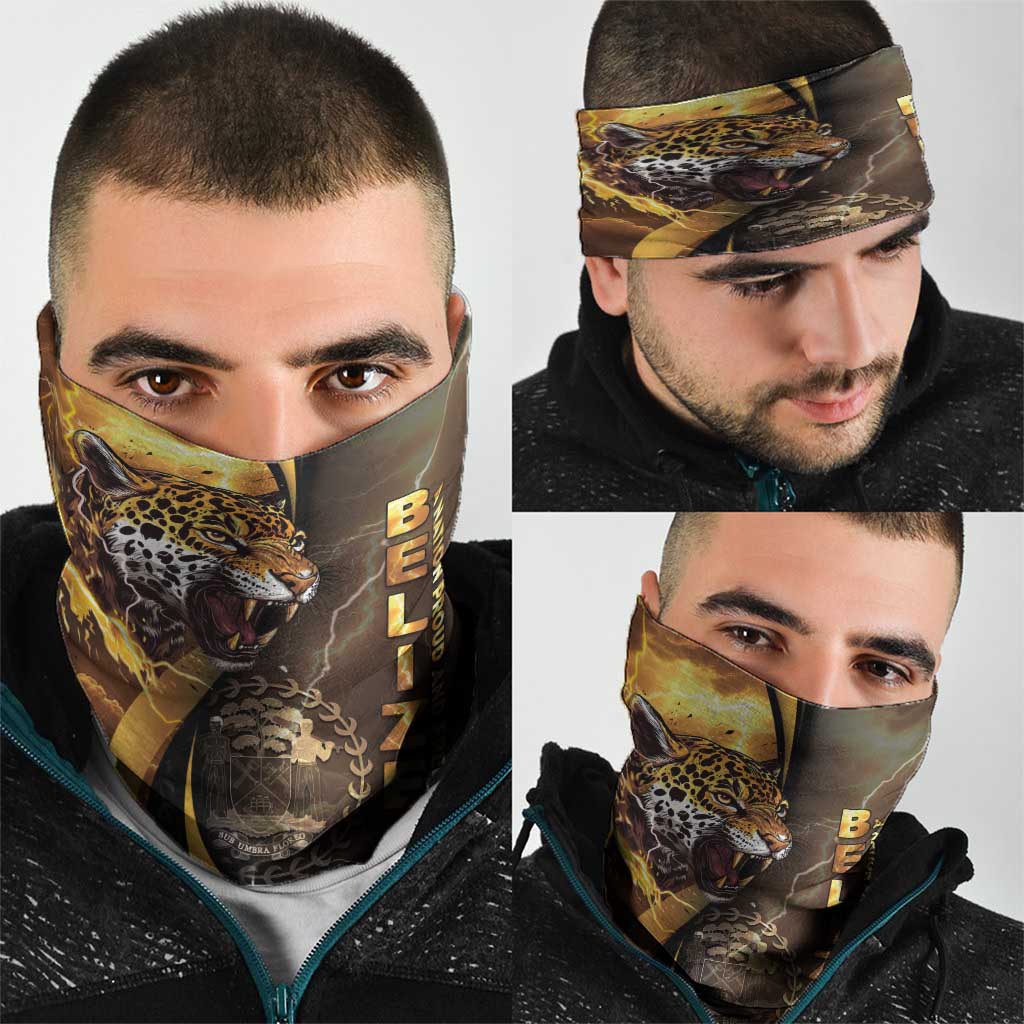 Belize Emancipation Day Neck Gaiter A Nation Proud And Free LT05