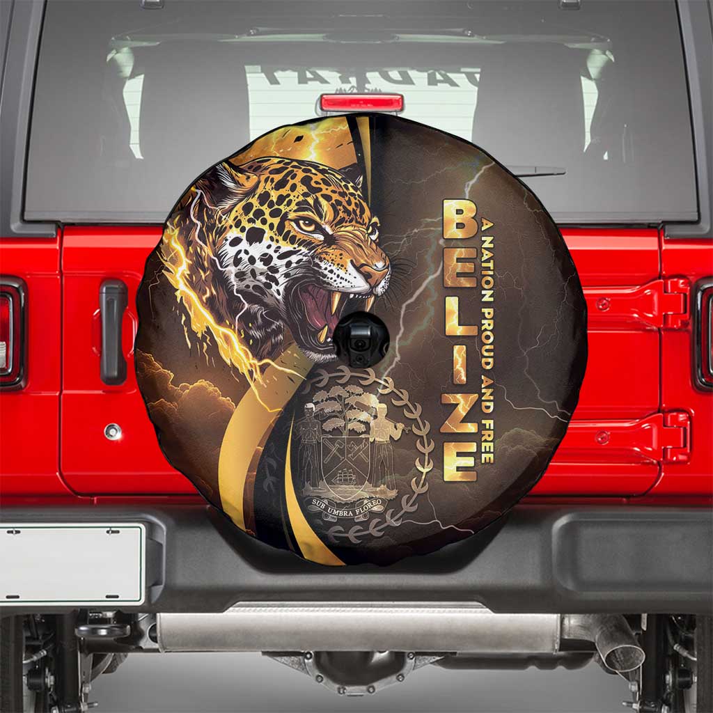 Belize Emancipation Day Spare Tire Cover A Nation Proud And Free LT05