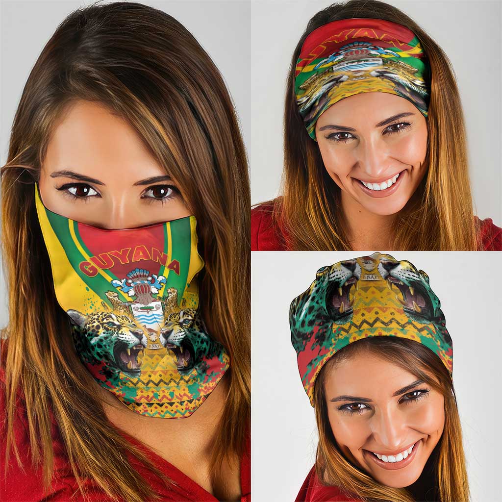 Guyana Emancipation Day Neck Gaiter Guyanese And Pride LT05