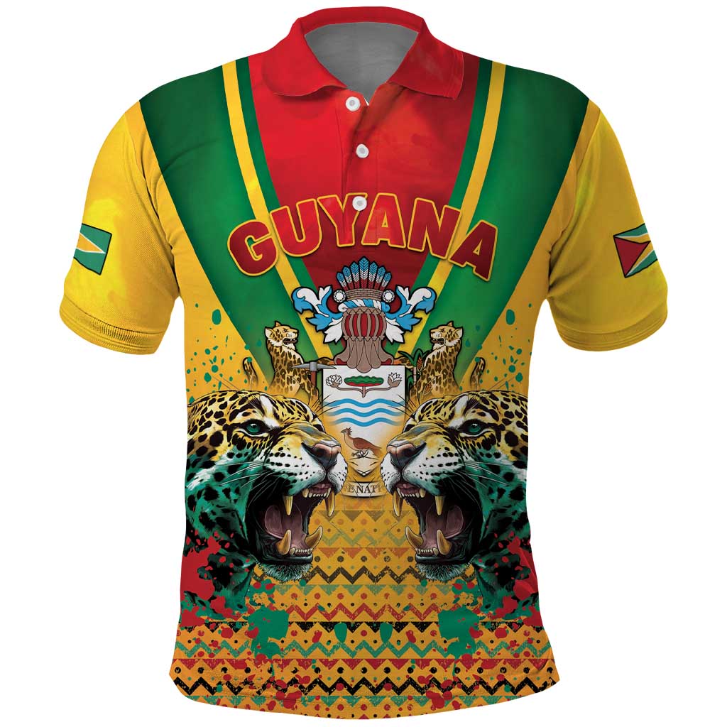 Guyana Emancipation Day Polo Shirt Guyanese And Pride LT05
