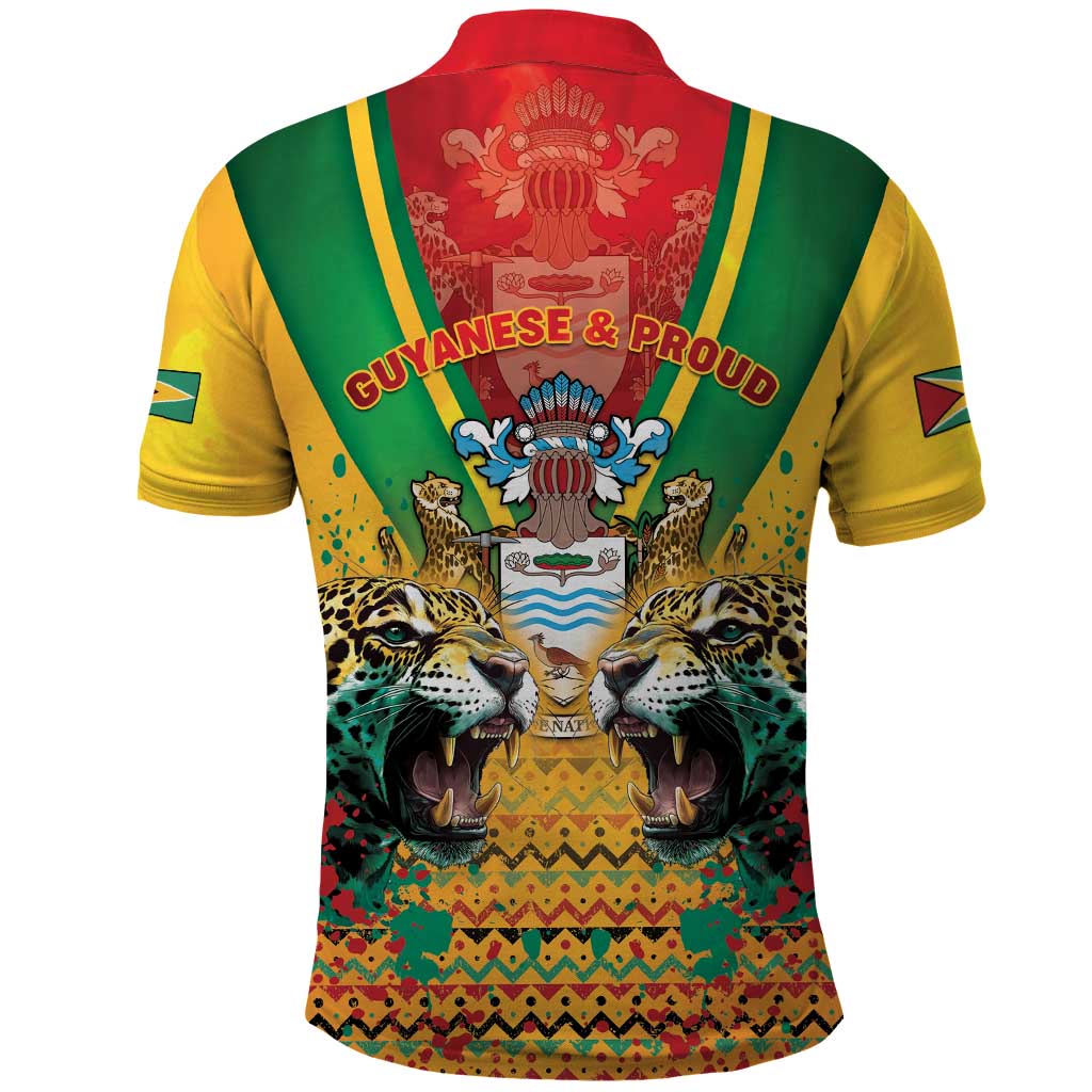 Guyana Emancipation Day Polo Shirt Guyanese And Pride LT05