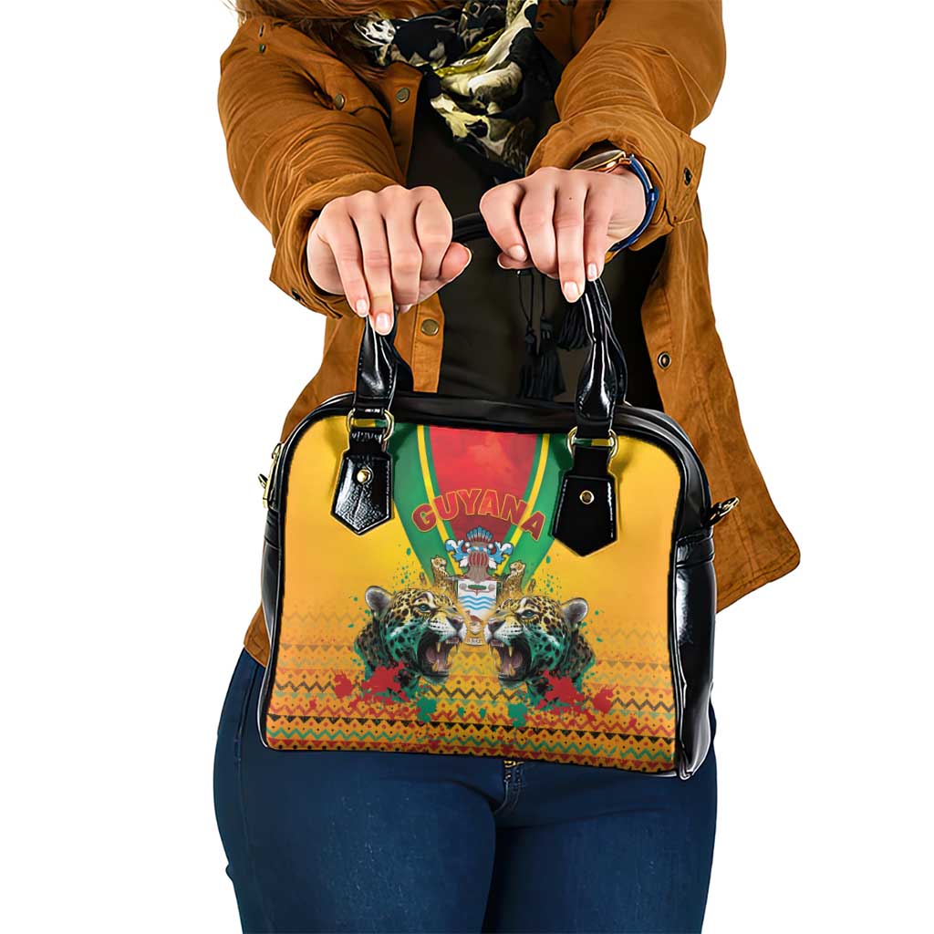 Guyana Emancipation Day Shoulder Handbag Guyanese And Pride LT05