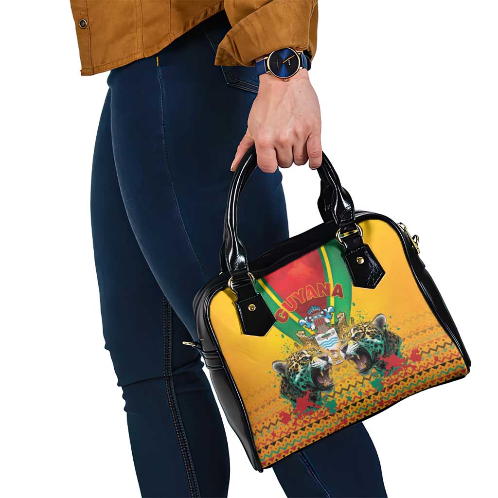 Guyana Emancipation Day Shoulder Handbag Guyanese And Pride LT05