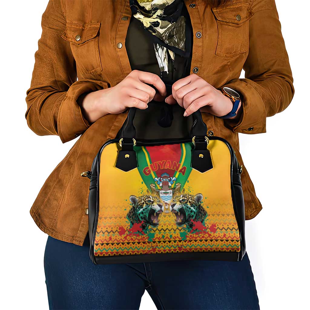 Guyana Emancipation Day Shoulder Handbag Guyanese And Pride LT05