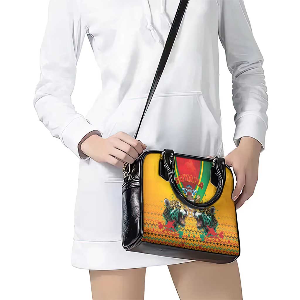 Guyana Emancipation Day Shoulder Handbag Guyanese And Pride LT05
