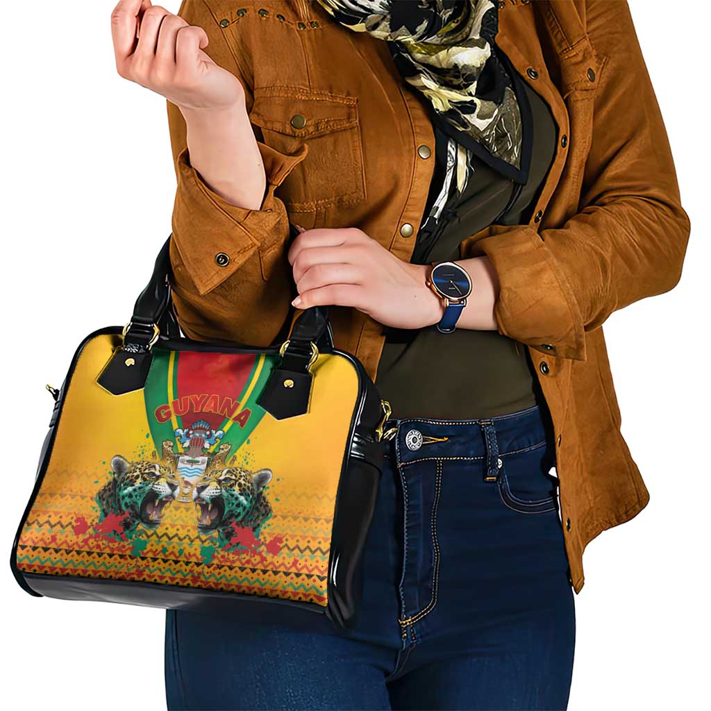 Guyana Emancipation Day Shoulder Handbag Guyanese And Pride LT05