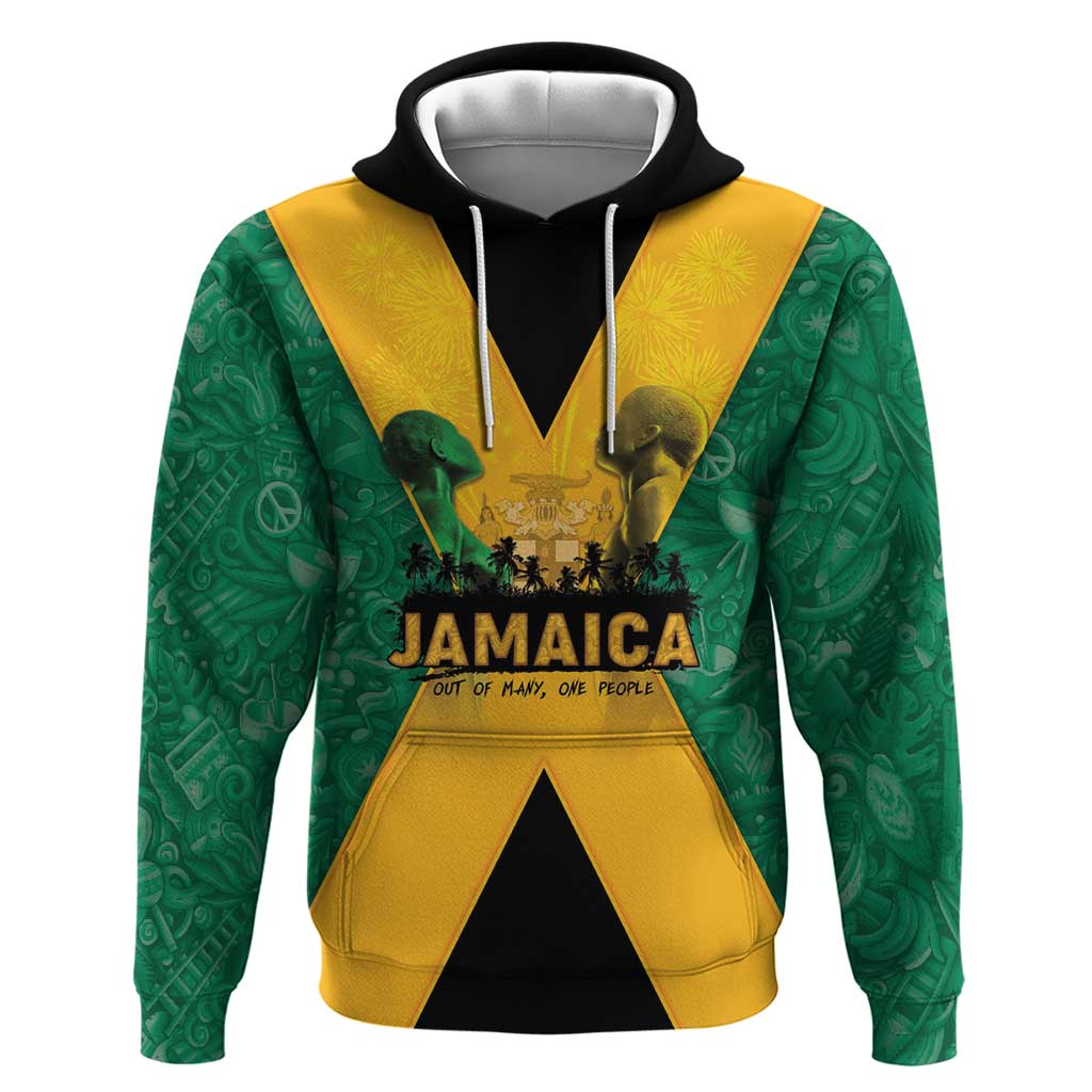 Jamaica Emancipation Day Hoodie Wi Likkle But Wi Tallawah LT05