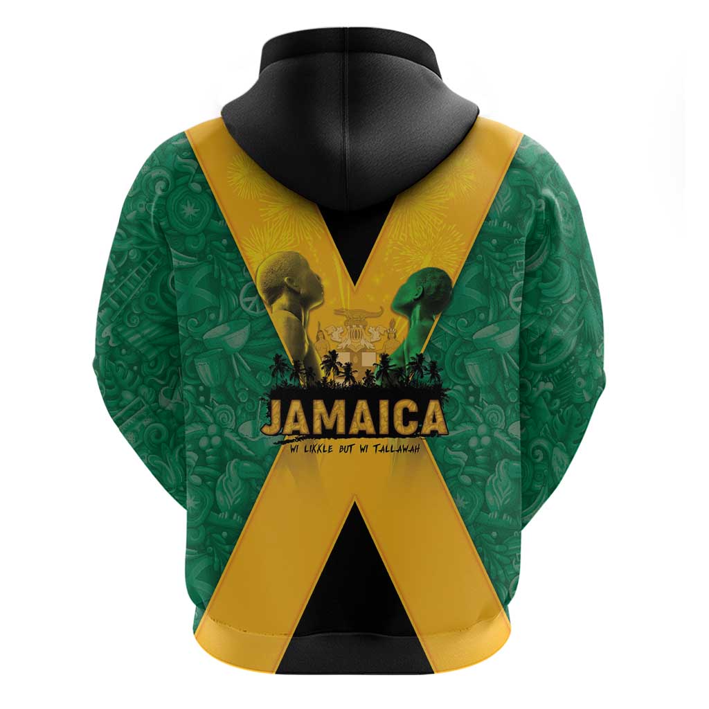 Jamaica Emancipation Day Hoodie Wi Likkle But Wi Tallawah LT05
