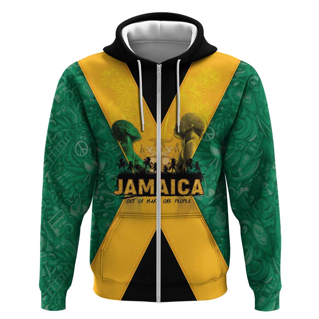Jamaica Emancipation Day Hoodie Wi Likkle But Wi Tallawah LT05