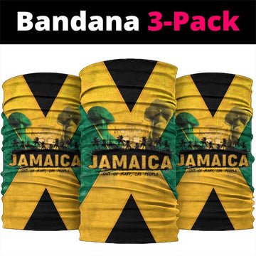 Jamaica Emancipation Day Neck Gaiter Wi Likkle But Wi Tallawah LT05