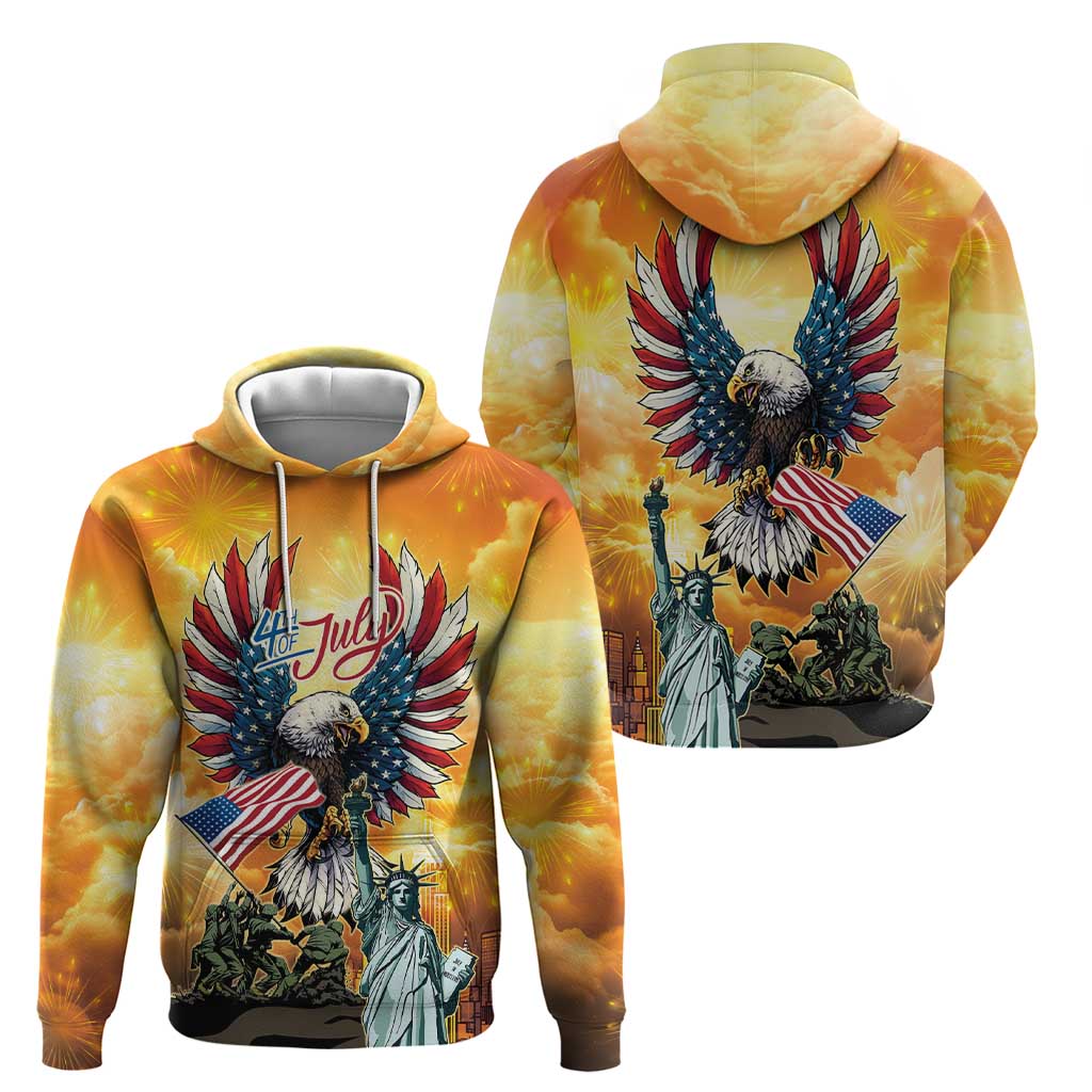 United States Fourth Of July Hoodie Happy Independence Day LT05