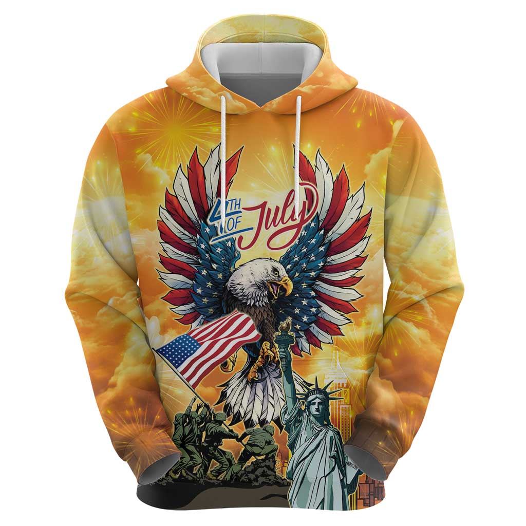 United States Fourth Of July Hoodie Happy Independence Day LT05