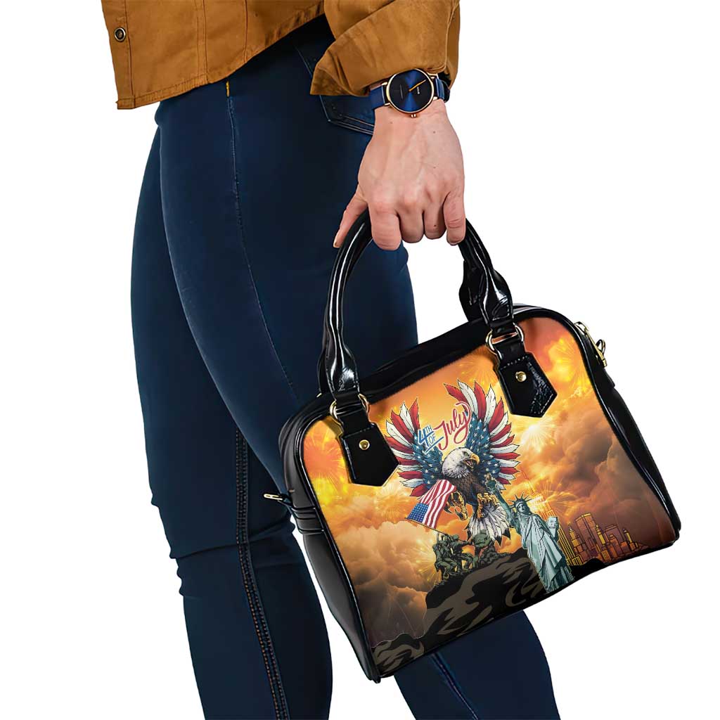 United States Fourth Of July Shoulder Handbag Happy Independence Day LT05