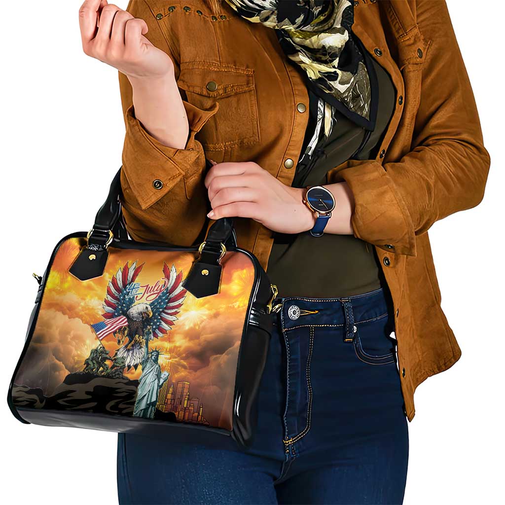 United States Fourth Of July Shoulder Handbag Happy Independence Day LT05