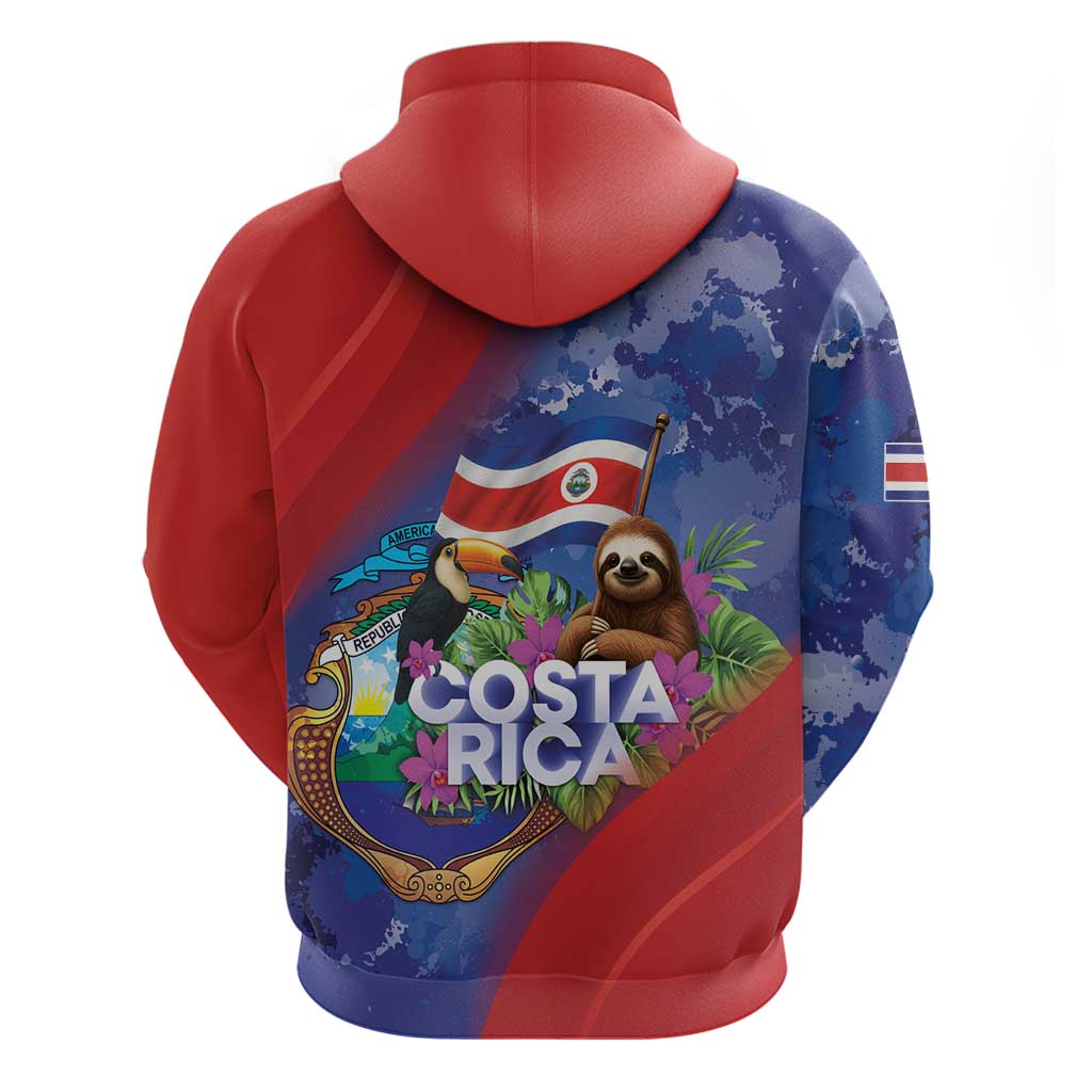 Costa Rica Independence Day Hoodie 204 Years Of Freedom LT05