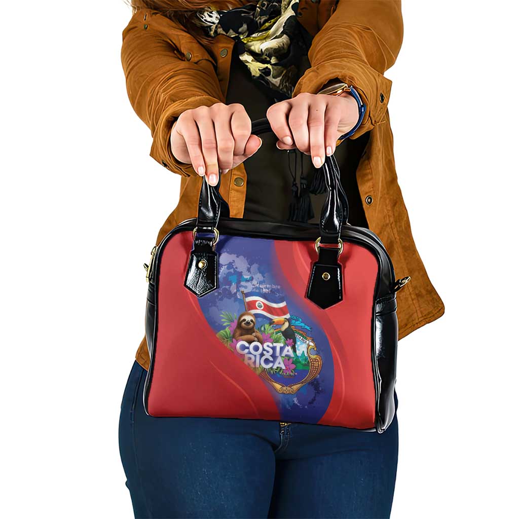 Costa Rica Independence Day Shoulder Handbag 204 Years Of Freedom LT05