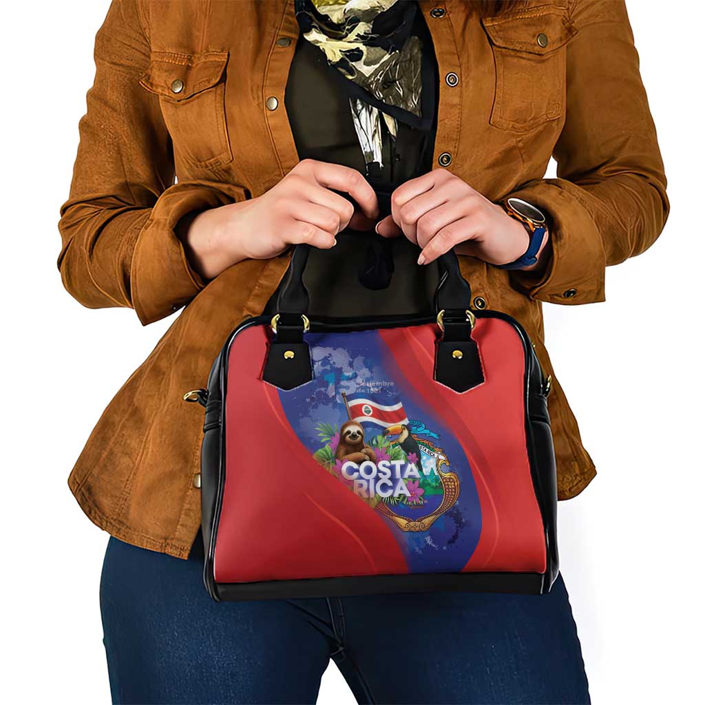 Costa Rica Independence Day Shoulder Handbag 204 Years Of Freedom LT05